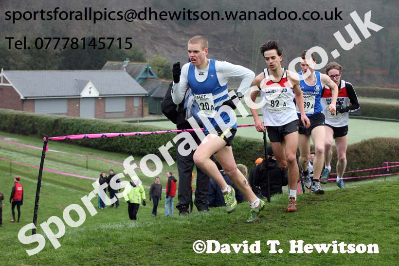 Senior men, Durham Cathedral Cross Country Relays. Photo: David T. Hewitson/Sports for All Pics